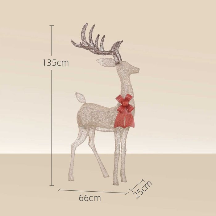 Rene para Decoração com luzes