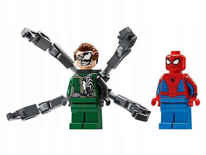 Lego Marvel 76275 Pościg Na Motocyklu Spider Man Vs Doc Ock Zestaw Klo