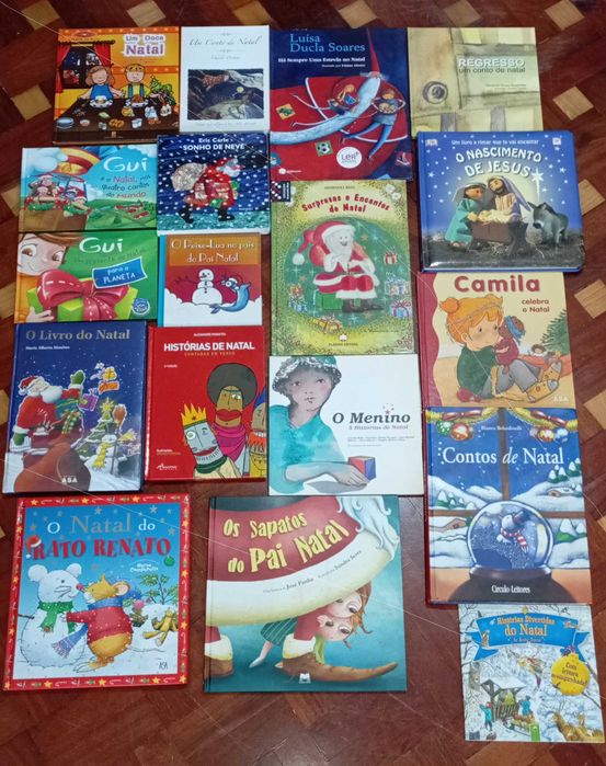 Diversos Livros de Natal - Preços indicados na descrição do Anúncio