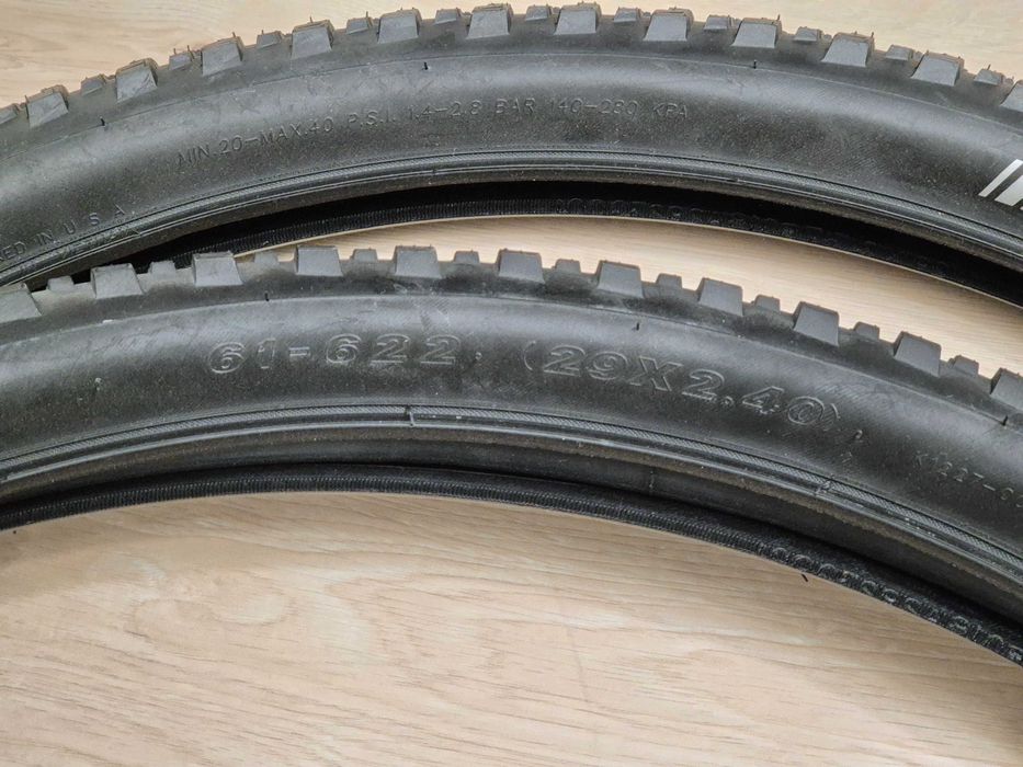 Nowe opony  z dętkami Kenda Booster 61  -622 29x2.40