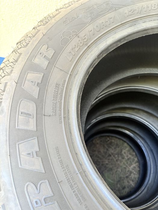 Pneus mistos 285