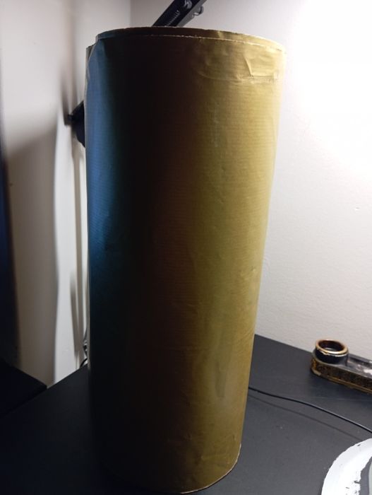 Bobine papel fantasia embrulho dourado