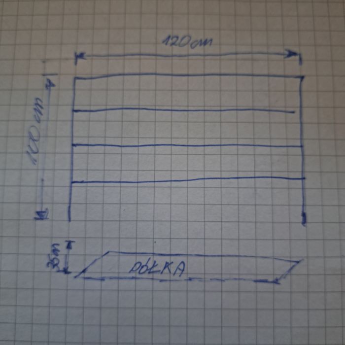 Sprzedam regał metalowy
