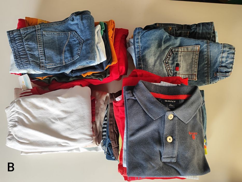 Lote roupa de rapaz 6 meses Inverno/Verão