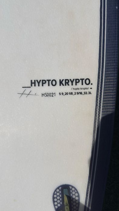 Prancha de surf hayden shapes  hypto crypto