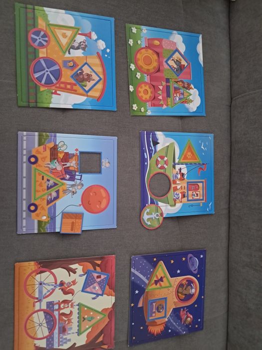 Dobieranka jadą jadą misie 2-4 lata