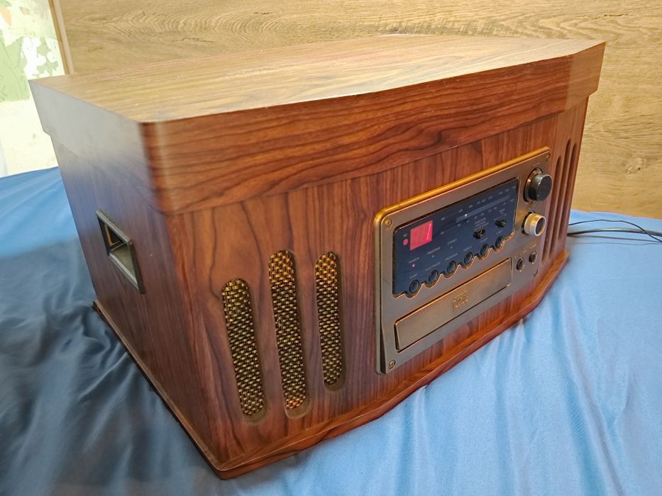 Soundmaster Gramofon stary, retro, CD, vinyl, kasety radio