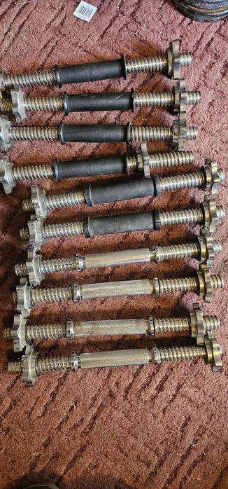 Gryfy 10szt grafiki siłownia hantle hantelki