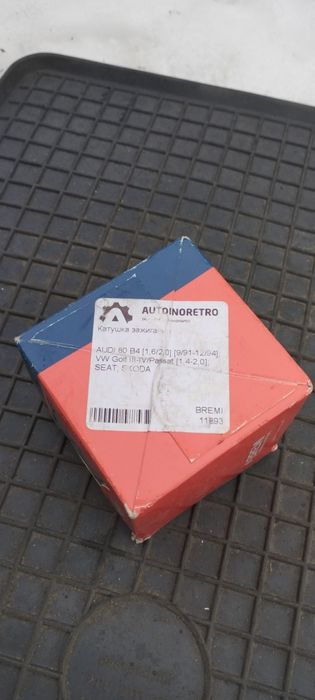 Катушка зажигания bremi 11893 Ауди, Фольксваген, Шкода 1.8 бензин