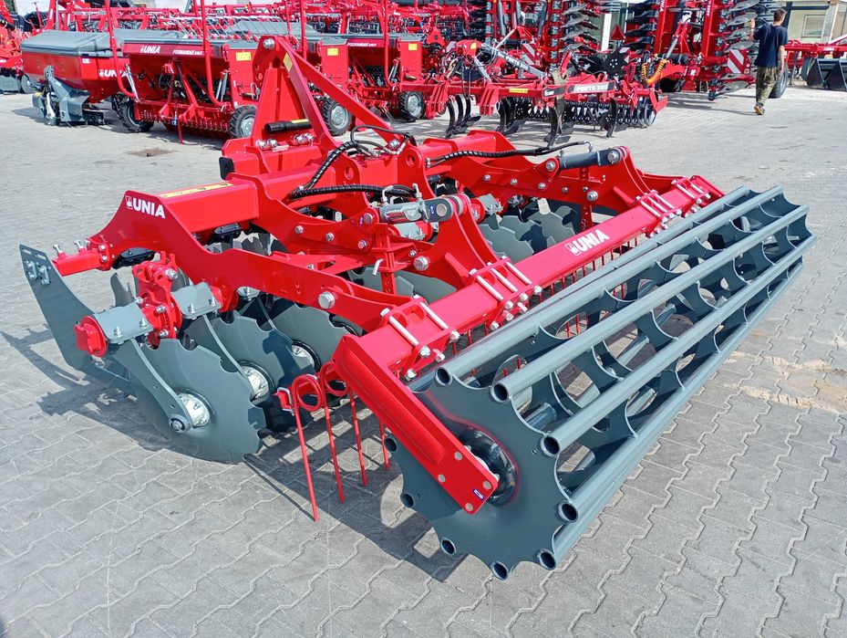 Brona talerzowa UNIA ARES XL 3 - fabrycznie nowa, rok 2025 wał rurowy