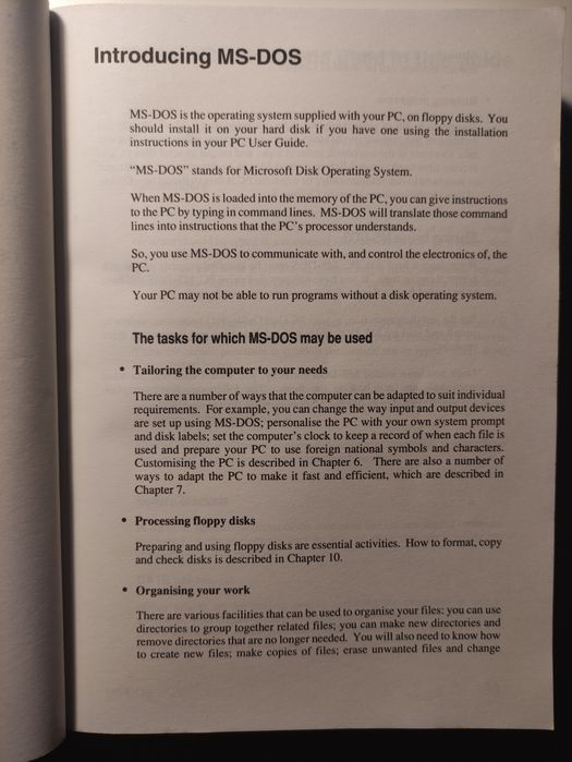 Manual AMSTRAD 1991 Microsoft MS DOS