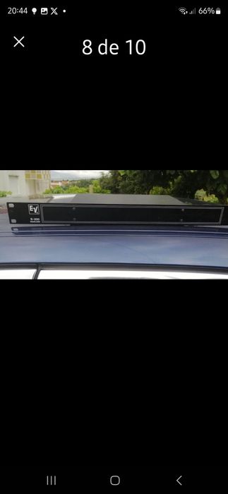 Som ELETRO VOICE e amplificação