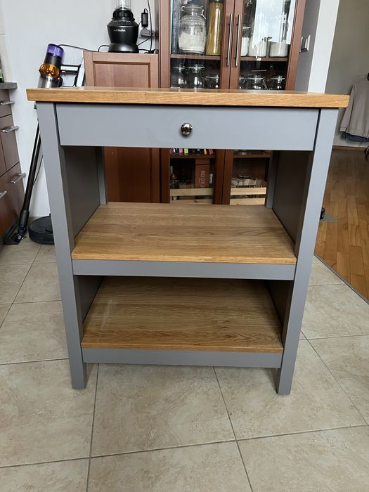 Wyspa kuchenna IKEA TORNVIKEN Szara / Dąb | 72x52 cm | Mam 2 sztuki!