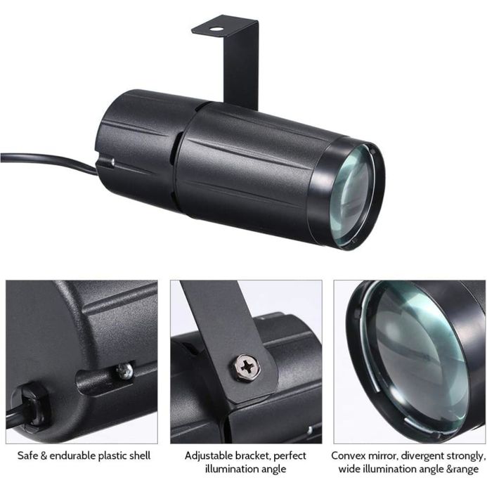 LED de efeito luz para DJs, Party Club Bar 10 W