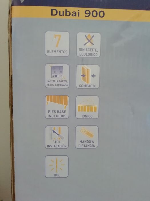 Emlssor térmico TAURUS DUBAI 900 novo com comando
