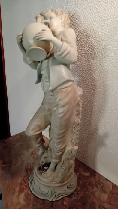 Estatueta Vintage em cerâmica