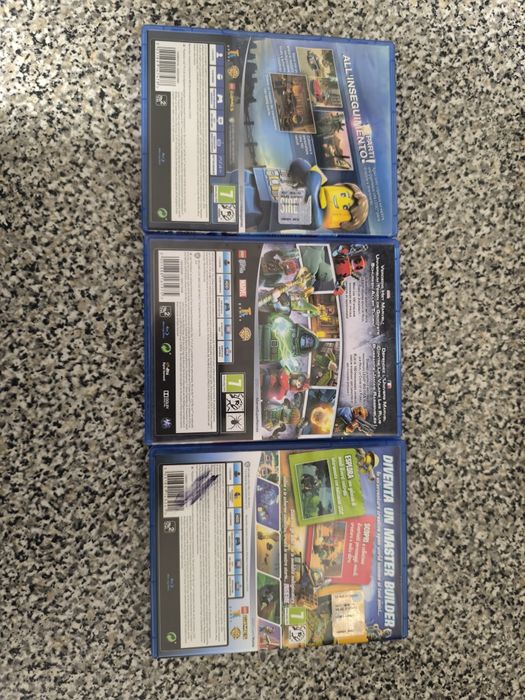 Lego Marvel super Heroes/Lego city undercover/Lego worlds Ps4