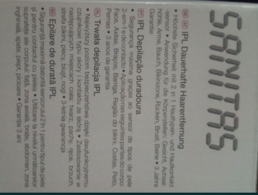 Depilator laserowy Sanitas