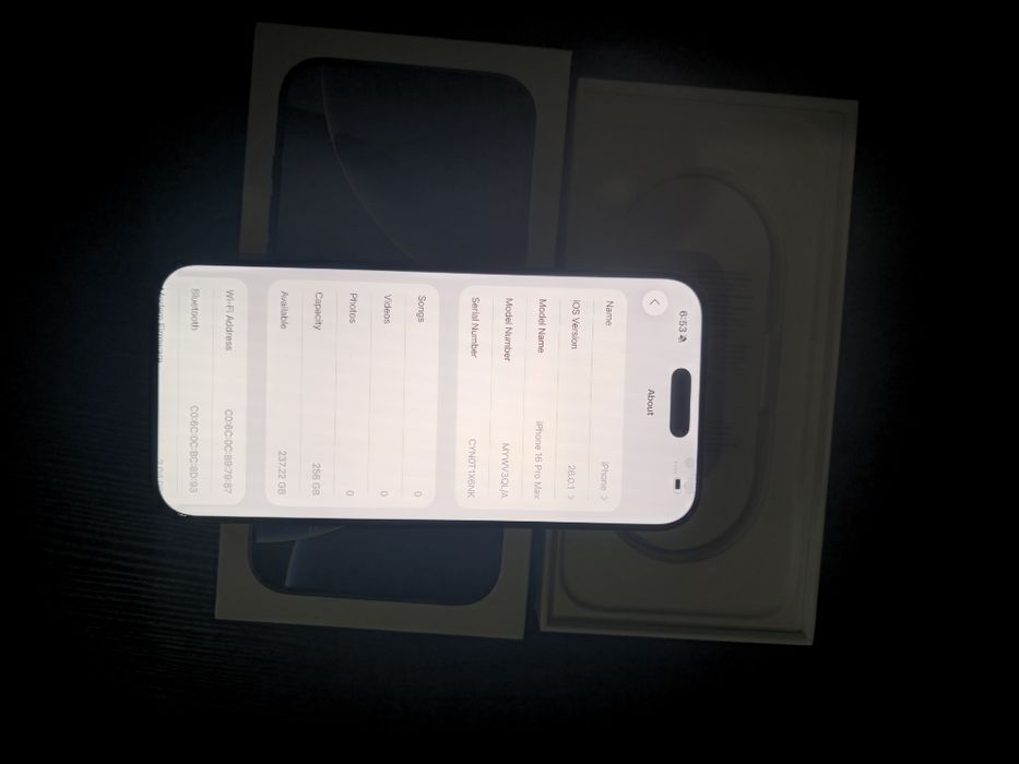 IPhone 16 Pro Max 256 GB