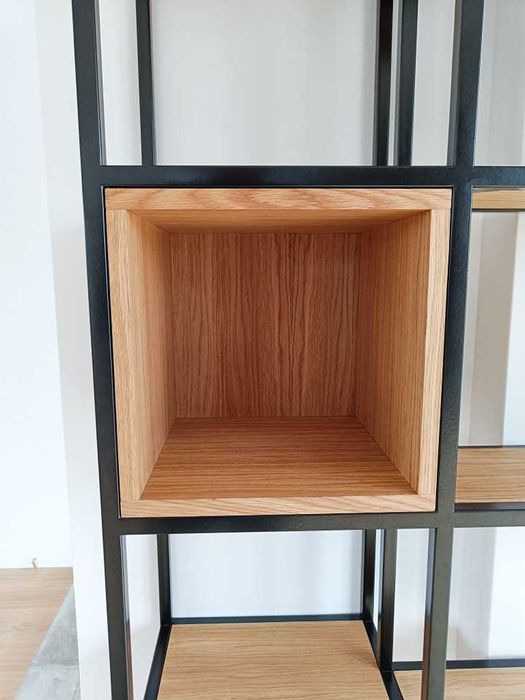 Regał loft, na wymiar.