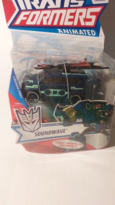 Transformers Animated. Soundwave. Трансформери. Стан: новий