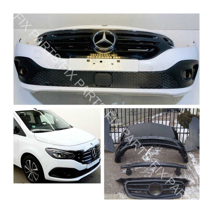 Крыло Mercedes-Benz EQT оригинал капот, бампер, решетка