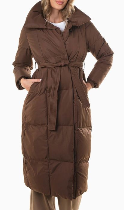 Blusão acolchoado comprido com cinto
Referência: B6.SG00NE540AJ