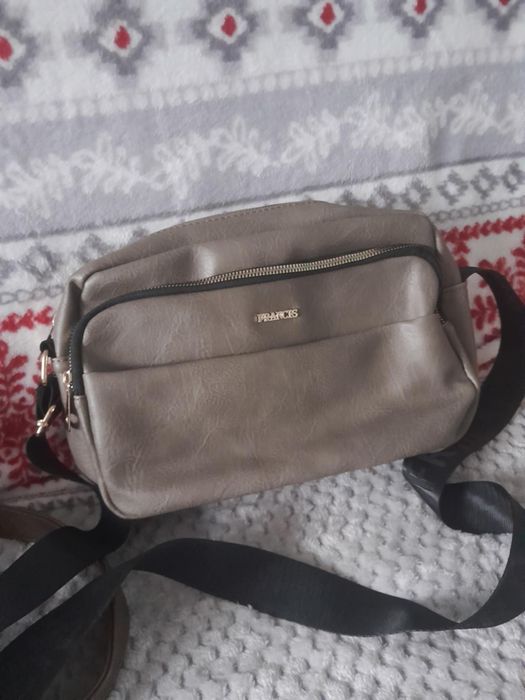 Torebka damska szara khaki