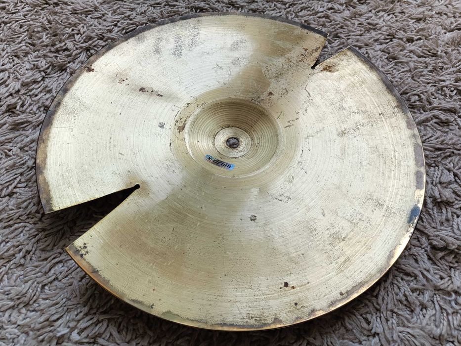 Talerz perkusyjny MEINL METEOR BRASS TOP HI HAT 14"