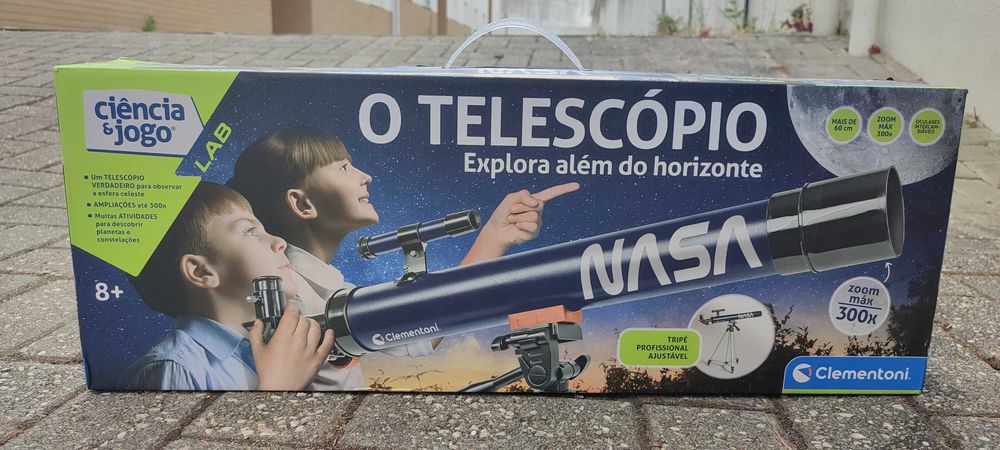 Telescópio NASA  / anos 8+