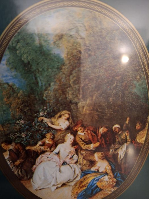 Quadro gravura antiga
