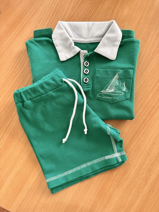 Літній костюм для хлопчика, шорти і футболка