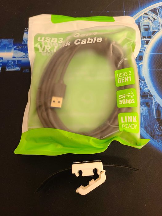 Кабель Oculus Link Meta Quest 3, Quest/2 Type- C 3,2 Gen1, 3 м.