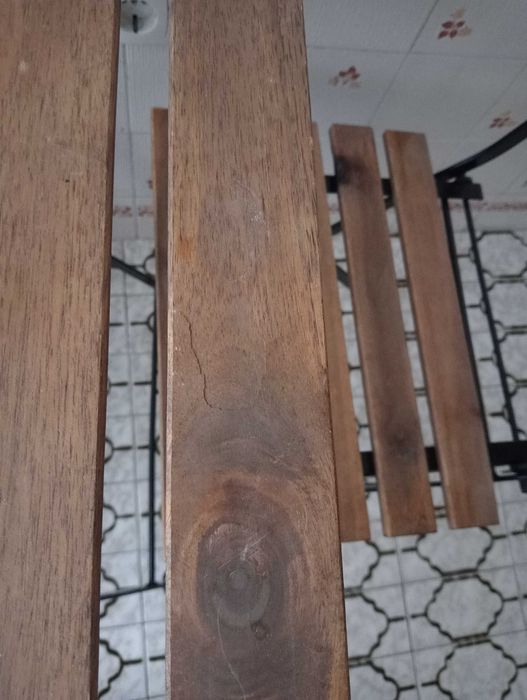 Mesa jardim e exterior