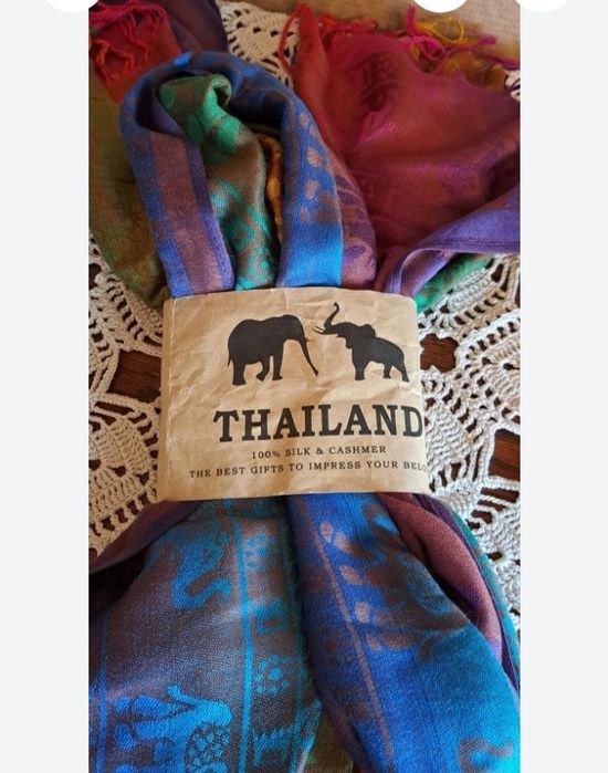 Szał jedwab Thailand