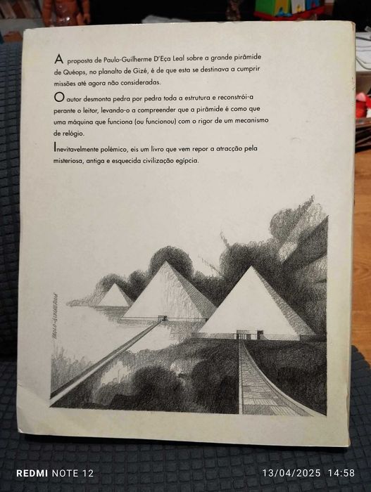O Dilúvio de Quéops - N. C. sobre a esquecida ciência Egípcia.