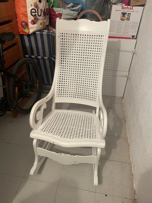 Cadeira em palha