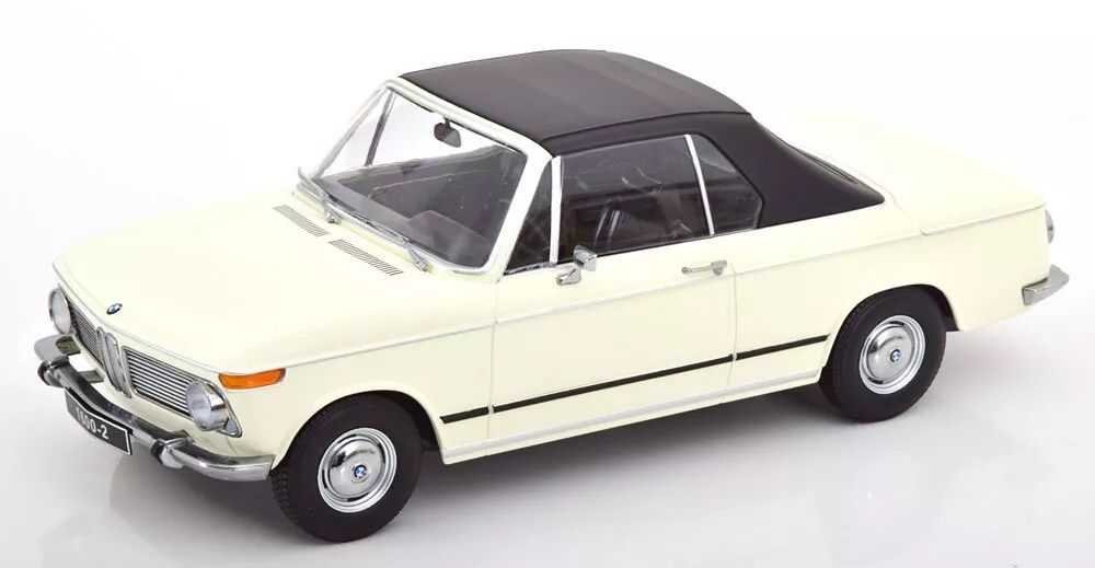 Kk-scale 1:18 bmw 1600-2 cabriole ano 1968