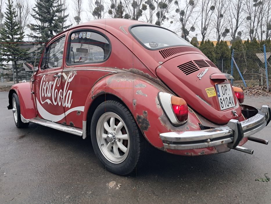 Vw garbus Rat-style Coca Cola Zamiana
