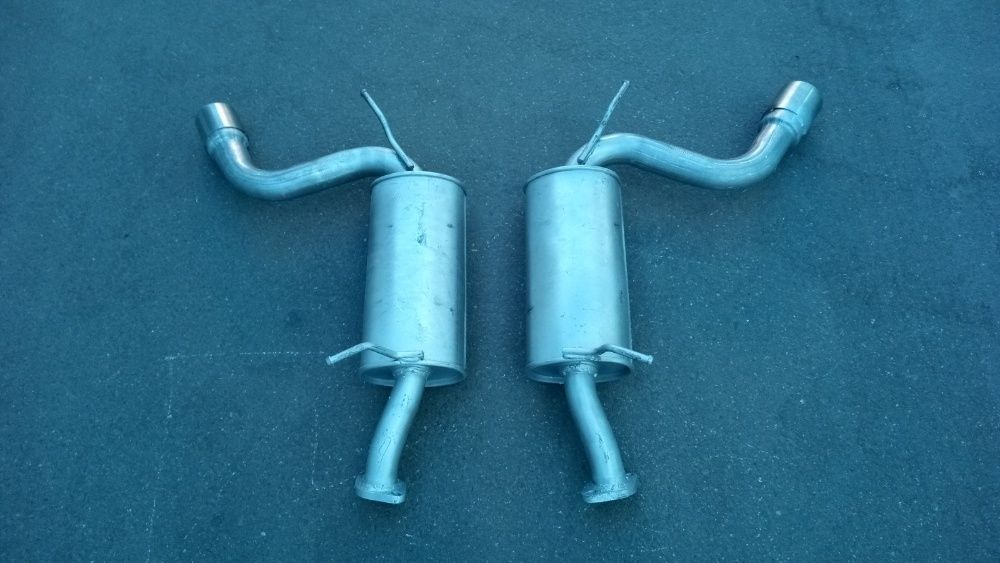 Глушитель выхлопных газов конечный CHEVROLET CAPTIVA левый и правый