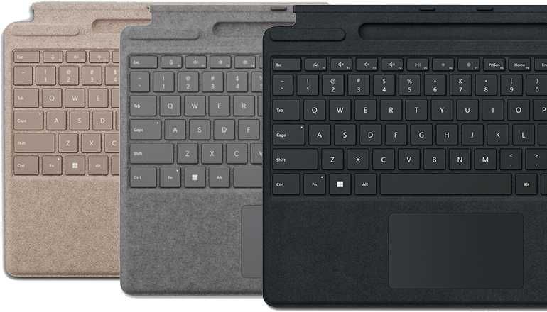 Клавіатура Microsoft Surface Pro 13" Keyboard (Black/Dune/Platinum)