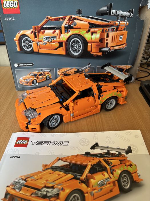 Lego Technic Форсаж Toyota Supra Mk4 /Lego Fast and Furious Toyota Supra MK4 42204