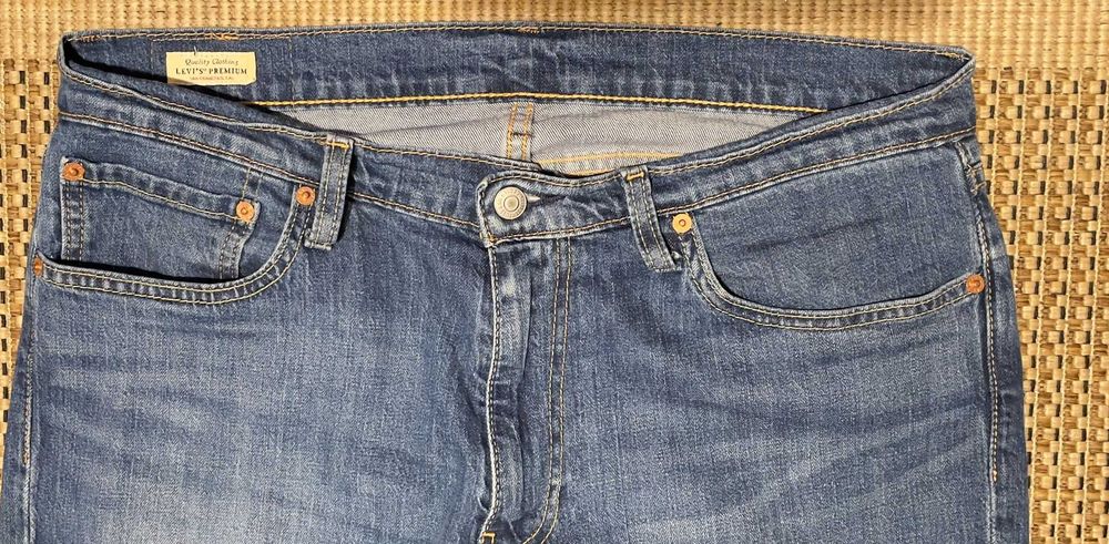 Spodnie jeansowe męskie Levi Strauss Premium 511 - W36 L30.