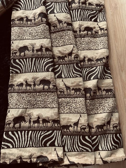 Tecido estampa selva africana