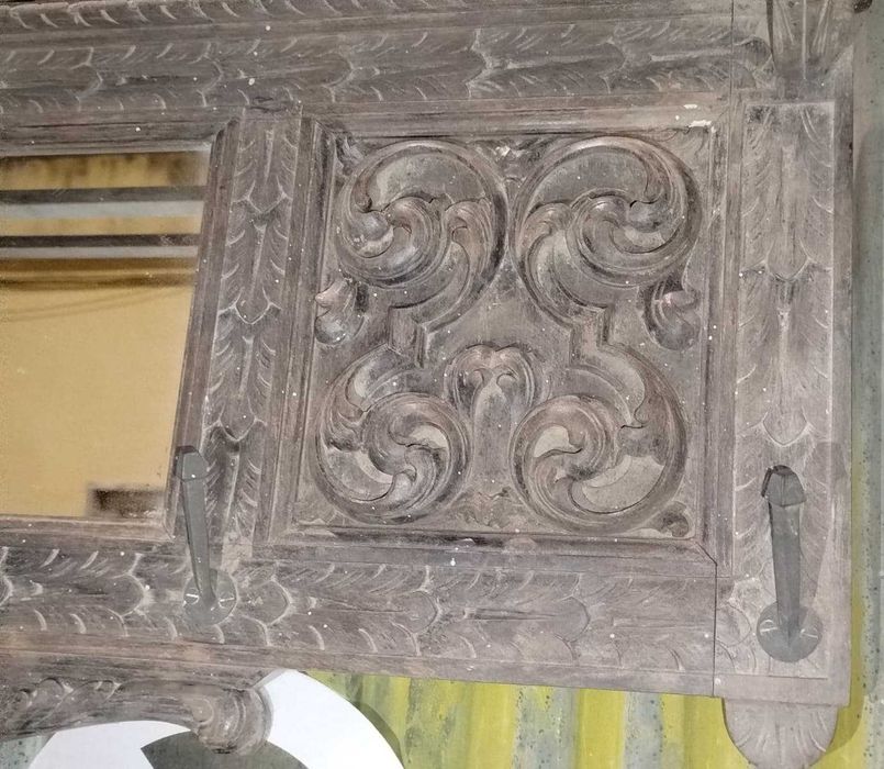 Cabide Antigo em pau santo e ferro