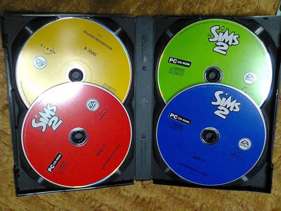 Jogo PC CD-Rom Os Sims 2 completo novo