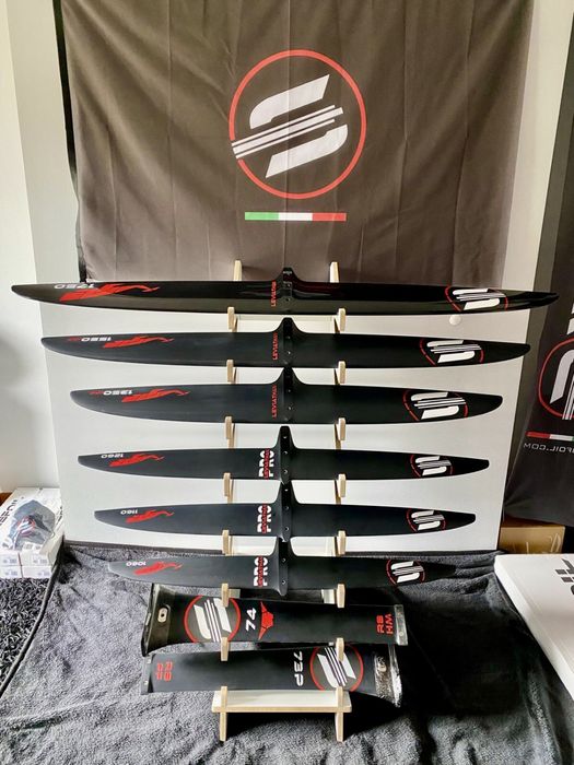 Sabfoil Leviathan 1550 ,1350 Front wing PUMPFoil Sup Downwind. Dock