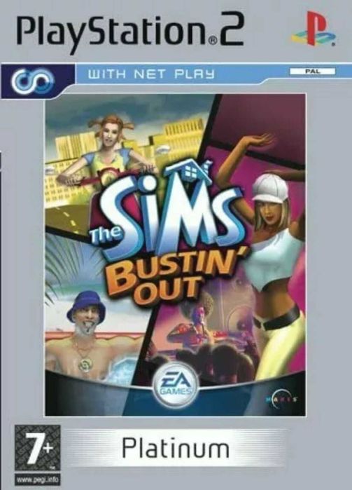 videojogo the sims bust in out playstation 2