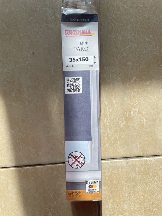 Nowa roleta beżowa 35 x 150 cm