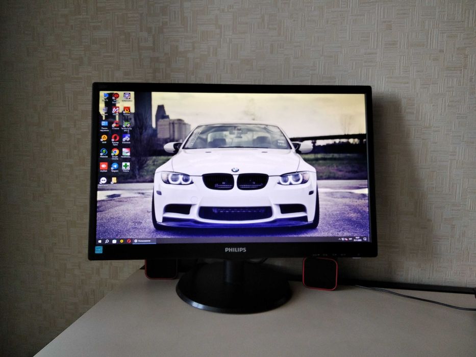 Монітор Philips 22'' дюйми ідеальний стан